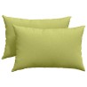Coussins de canapé 2 pcs Vert clair 60 x 40 cm tissu 521390521390
