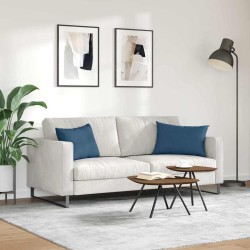 Coussins de canapé 2 pcs Bleu 60 x 40 cm tissu 521391521391