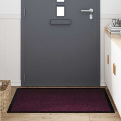 Tapis de porte Bordeaux 60 x 40 x 1.2 cm Tissu en teddy 521392521392