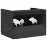 Boîte de Piège à Balles Noir 29 x 22 x 20 cm Acier 521393521393