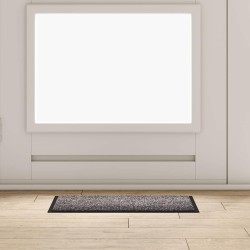 Tapis de porte Gris clair 60 x 40 x 1.2 cm Tissu en teddy 521394521394