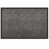Tapis de porte Gris clair 60 x 40 x 1.2 cm Tissu en teddy 521394521394