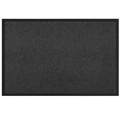 Tapis de porte Anthracite 60 x 40 x 1.2 cm Tissu en teddy 521395521395