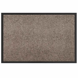 Tapis de porte Beige 60 x 40 x 1.2 cm Tissu en teddy 521397521397