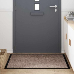 Tapis de porte Beige 60 x 40 x 1.2 cm Tissu en teddy 521397521397