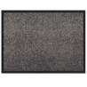 Tapis de porte Gris clair 60 x 40 x 1.2 cm Tissu en teddy 521398521398