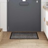 Tapis de porte Gris clair 60 x 40 x 1.2 cm Tissu en teddy 521398521398