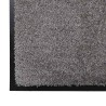 Tapis de porte Gris clair 60 x 40 x 1.2 cm Tissu en teddy 521398521398