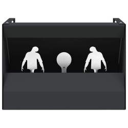 Boîte de Piège à Balles Noir 29 x 22 x 20 cm Acier 521399521399