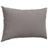 Coussins de canapé 2 pcs Taupe 60 x 40 cm tissu 521405521405