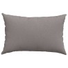 Coussins de canapé 2 pcs Taupe 60 x 40 cm tissu 521405521405