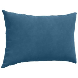 Coussins de canapé 2 pcs Bleu 60 x 40 cm 521407521407