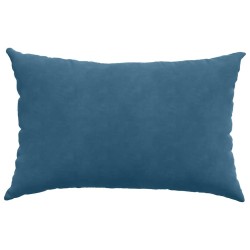 Coussins de canapé 2 pcs Bleu 60 x 40 cm 521407521407