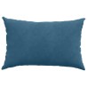 Coussins de canapé 2 pcs Bleu 60 x 40 cm 521407521407