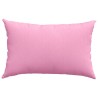 Coussins de canapé 2 pcs Rose 60 x 40 cm tissu 521408521408