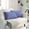 Coussins de canapé 2 pcs Bleu denim 60 x 40 cm tissu 521409521409