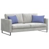 Coussins de canapé 2 pcs Bleu denim 60 x 40 cm tissu 521409521409