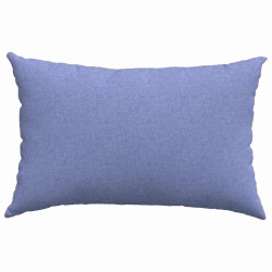 Coussins de canapé 2 pcs Bleu denim 60 x 40 cm tissu 521409521409