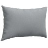 Coussins de canapé 2 pcs Gris clair 60 x 40 cm tissu 521411521411