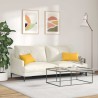 Coussins de canapé 2 pcs Jaune clair 50 x 30 cm 521412521412