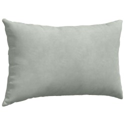 Coussins de canapé 2 pcs Gris clair 50 x 30 cm 521413521413