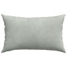 Coussins de canapé 2 pcs Gris clair 50 x 30 cm 521413521413