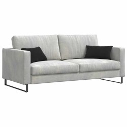 Coussins de canapé 2 pcs Noir 50 x 30 cm 521414521414