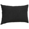Coussins de canapé 2 pcs Noir 50 x 30 cm 521414521414