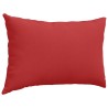 Coussins de canapé 2 pcs Rouge 60 x 40 cm tissu 521415521415