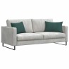 Coussins de canapé 2 pcs Vert foncé 60 x 40 cm 521416521416