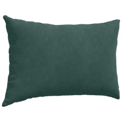 Coussins de canapé 2 pcs Vert foncé 60 x 40 cm 521416521416