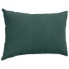 Coussins de canapé 2 pcs Vert foncé 60 x 40 cm 521416521416