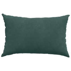 Coussins de canapé 2 pcs Vert foncé 60 x 40 cm 521416521416