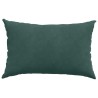 Coussins de canapé 2 pcs Vert foncé 60 x 40 cm 521416521416