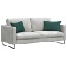 Coussins de canapé 2 pcs Vert foncé 60 x 40 cm tissu 521417521417