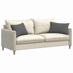 Coussins de canapé 2 pcs Gris foncé 60 x 40 cm tissu 521418521418