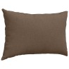 Coussins de canapé 2 pcs Marron 60 x 40 cm tissu 521419521419