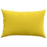 Coussins de canapé 2 pcs Jaune clair 60 x 40 cm tissu 521422521422