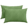 Coussins de canapé 2 pcs Vert clair 60 x 40 cm 521423521423