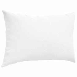 Coussins de canapé 2 pcs Blanc 60 x 40 cm tissu 521424521424