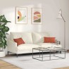Coussins de canapé 2 pcs Rouge orange 50 x 30 cm 521425521425