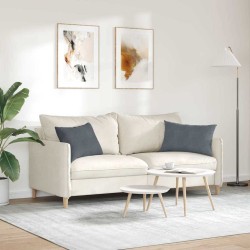 Coussins de canapé 2 pcs Gris foncé 60 x 40 cm 521426521426