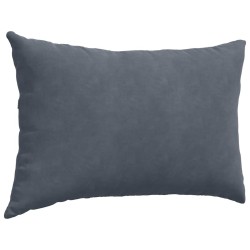 Coussins de canapé 2 pcs Gris foncé 60 x 40 cm 521426521426