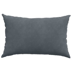 Coussins de canapé 2 pcs Gris foncé 60 x 40 cm 521426521426