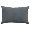 Coussins de canapé 2 pcs Gris foncé 60 x 40 cm 521426521426