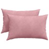 Coussins de canapé 2 pcs Rose 60 x 40 cm 521427521427