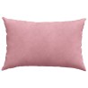 Coussins de canapé 2 pcs Rose 60 x 40 cm 521427521427