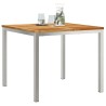Tableàmanger Marron 90 x 90 x 75 cm Bois de teck massif 521453521453