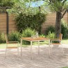 Chaise de jardin 2 pcs Marron Bois d'Acacia Massif 521476521476