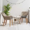 Chaise de jardin 2 pcs Noir 62,5 x 55 x 82 cm polyrotin 521506521506